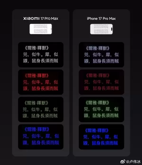 小米17+Ultra取消2K屏：用Pro+Max同款超级像素
