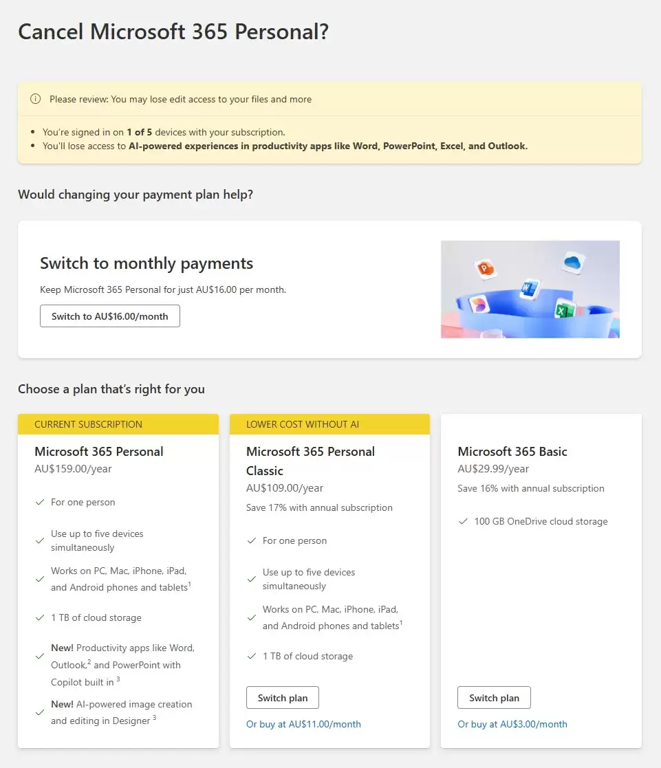 因“误导近270万用户”，澳大利亚竞争与消费者委员会起诉微软