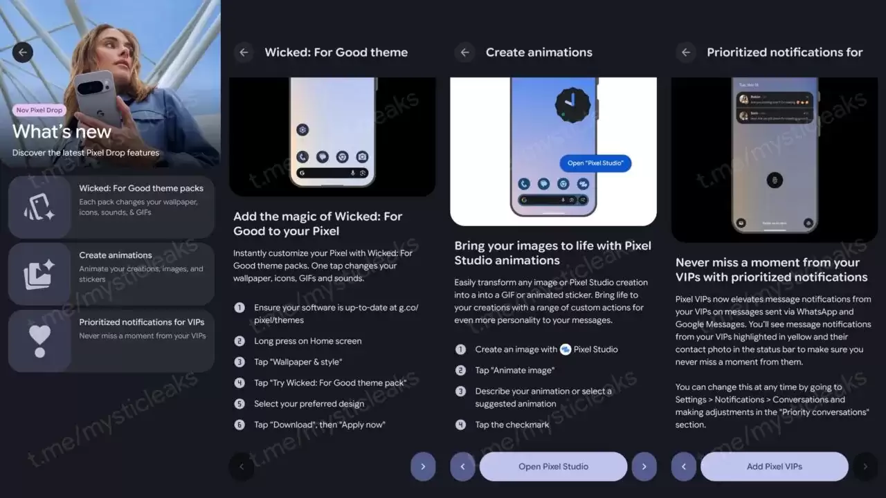 谷歌 11 月 Pixel 功能更新前瞻：首推主题包、静态图片秒变 GIF 动图
