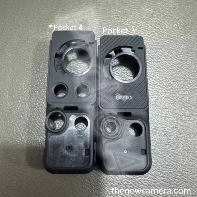 大疆 Pocket 4 云台相机被曝已开始量产:机身减重 35%,新增两个神秘按钮