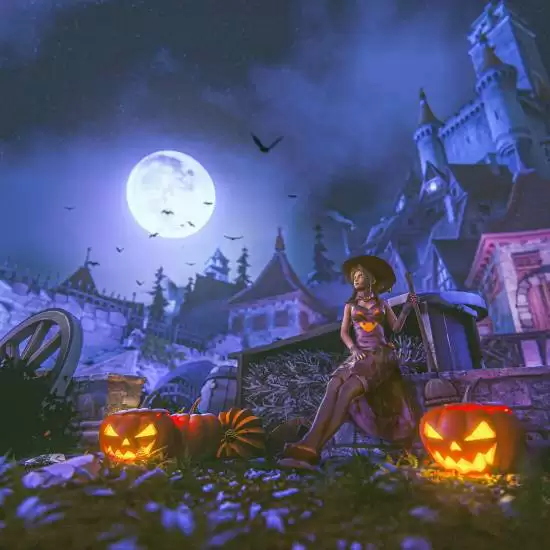 万圣节限定!3D大神重塑最终幻想7角色