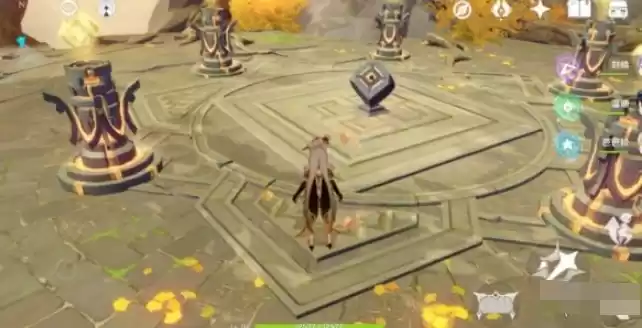 原神岩元素柱子顺序