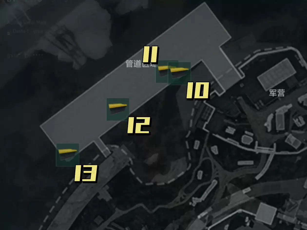 《三角州行动》零号大坝比利狼24个点位一览