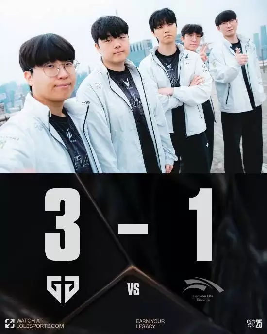 GEN战队3:1战胜HLE晋级四强,Zeus遗憾止步八强
