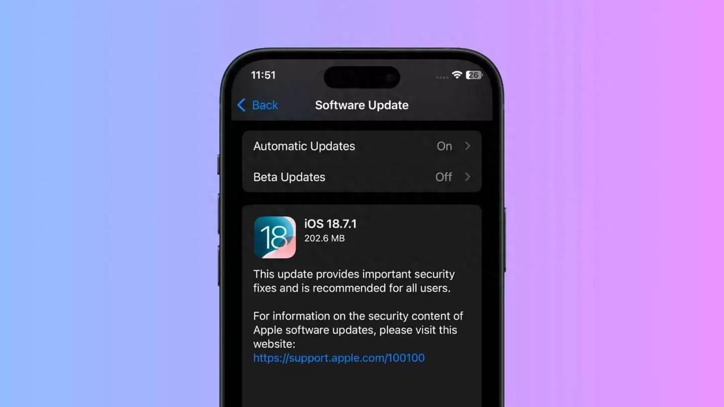 iOS 18.7.1全新消息曝光 iphone16价格比老人机刷新爱疯记录！