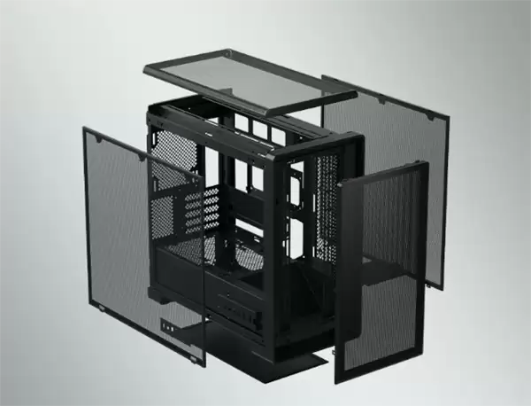 金河田逐风机箱首发299元:全域立体风道 五面大面积Mesh网孔