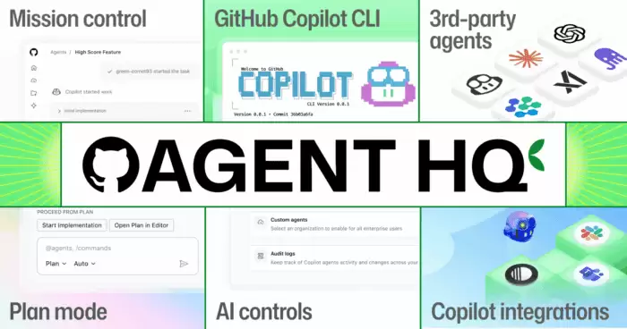 打造 AI 编程界“瑞士军刀”：GitHub 推 Agent HQ，目标统一管理所有智能体