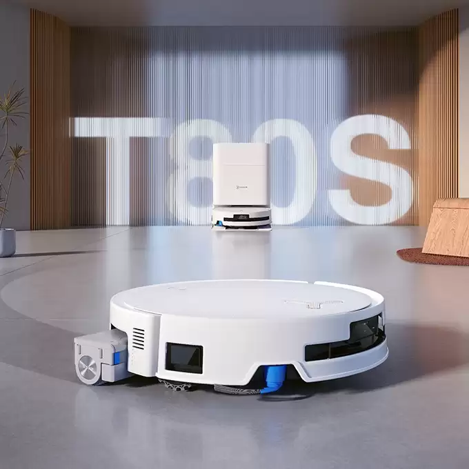 恒压活水 2.0 洗地：科沃斯扫拖机器人 T80S 水箱版 2653 元国补新低