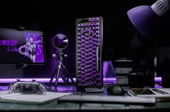 七彩虹星轴87铝合金磁轴电竞键盘首发499元起：8000Hz超高有线回报率