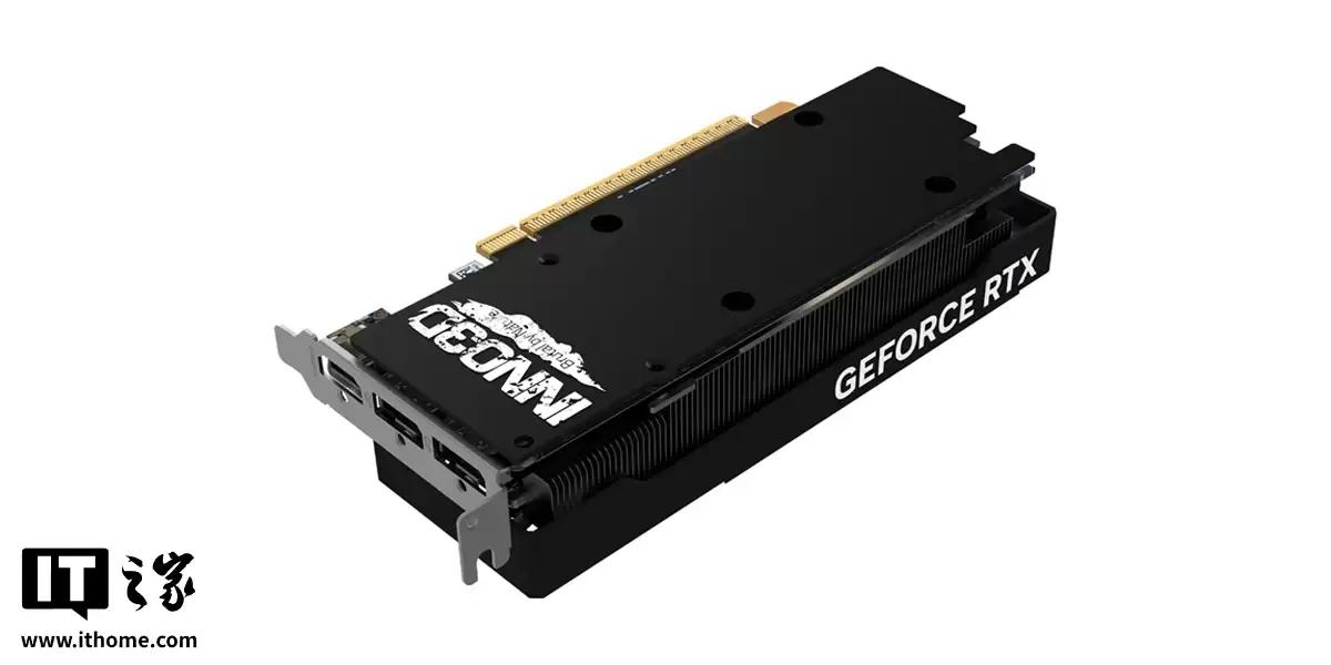 映众发布 RTX 5060 曜夜 LP 半高显卡：双槽厚度，145W TDP、单 8Pin 供电