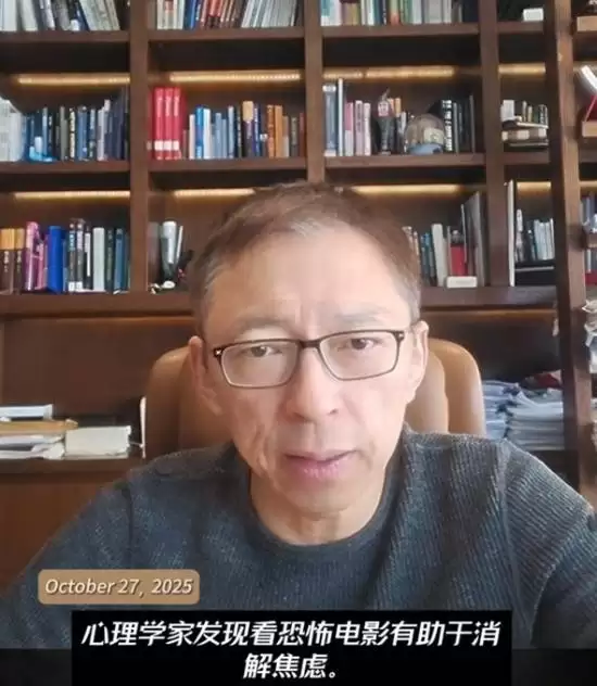 张朝阳谈恐怖片心理疗愈效果：恐惧中寻找情绪调节新路径