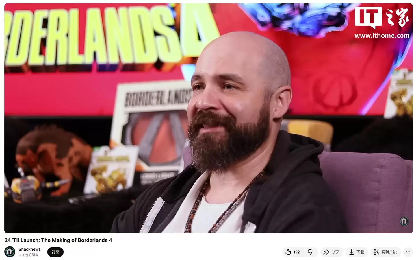 《无主之地4》工作室CEO Pitchford说狠话：游戏行业至今未诞生《公民凯恩》级别的杰作