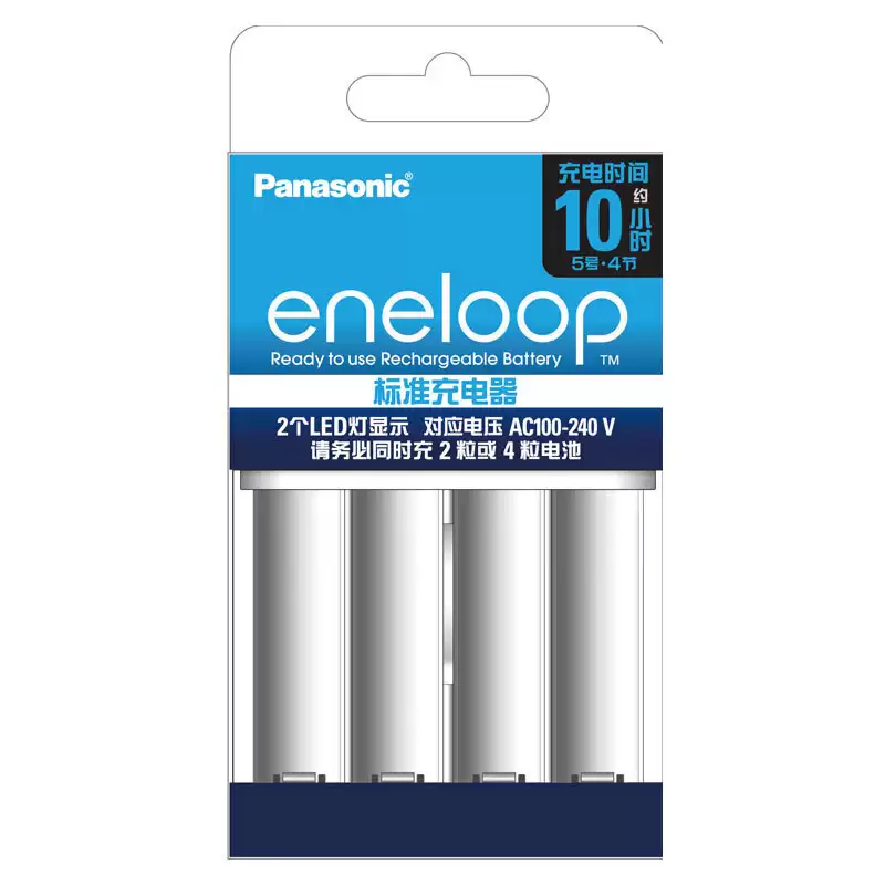 219 → 119元：松下爱乐普极速充电5号电池套装京东新低