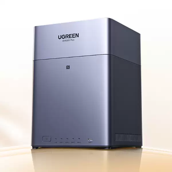 四盘位至高 120TB：绿联 NAS 私有云 DH4300 Plus 京东 815 元新低