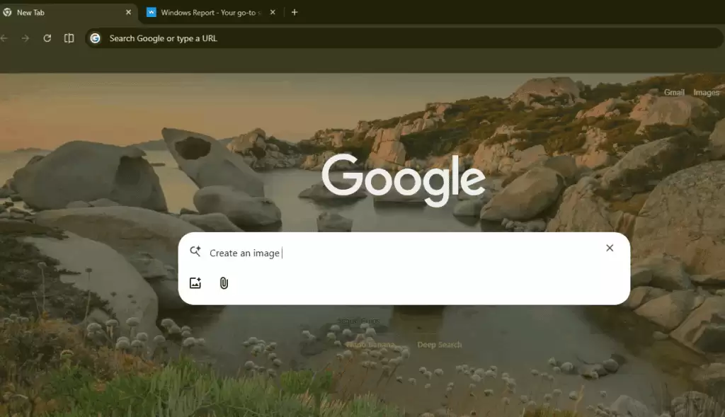 谷歌 Chrome 浏览器 Canary 测试版打造“AI 首页”,整合 Deep Search 和 Nano Banana