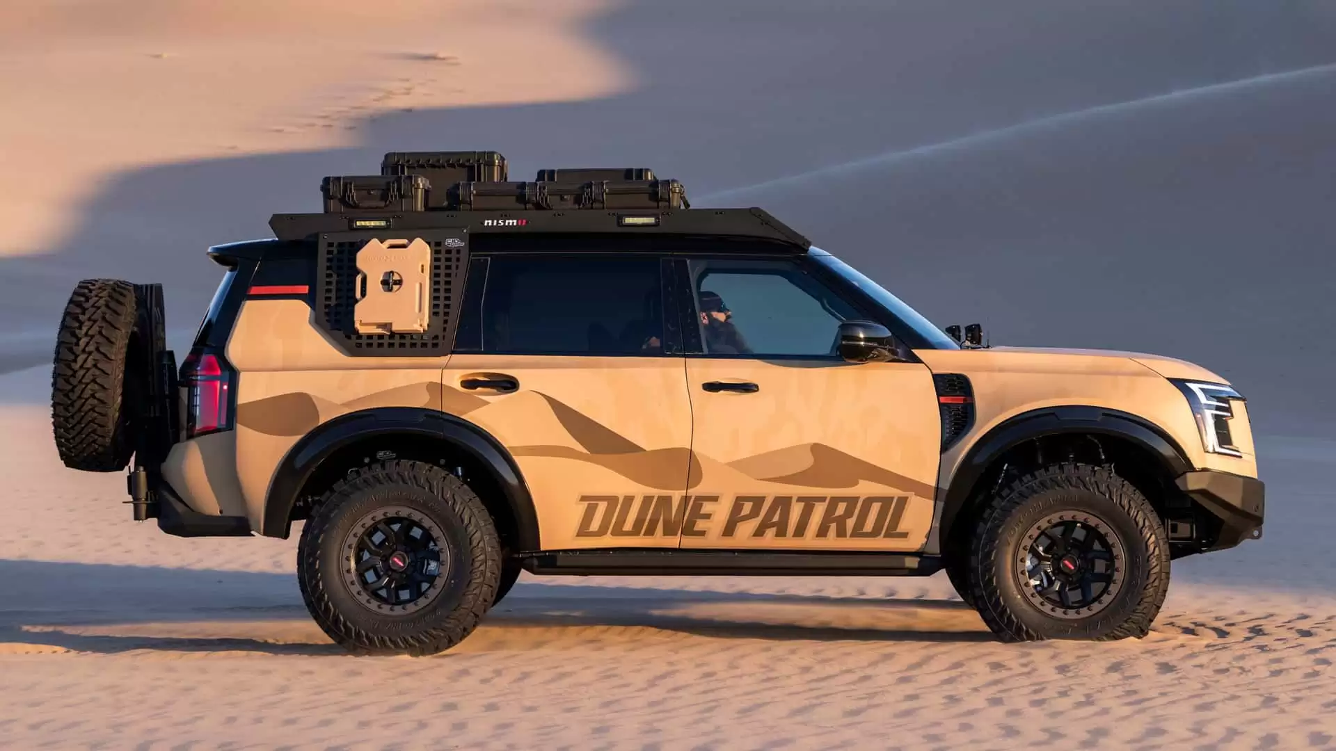 官方爆改“沙漠猛兽”，日产途乐北美版 Armada Dune Patrol 概念车亮相