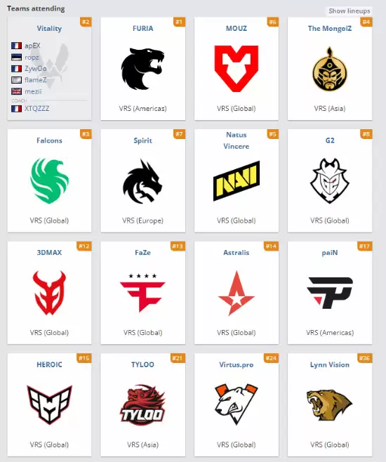 IEM成都站揭幕在即，中国战队迎战强敌