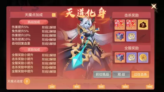 《梦想桃园》天魔降临玩法介绍