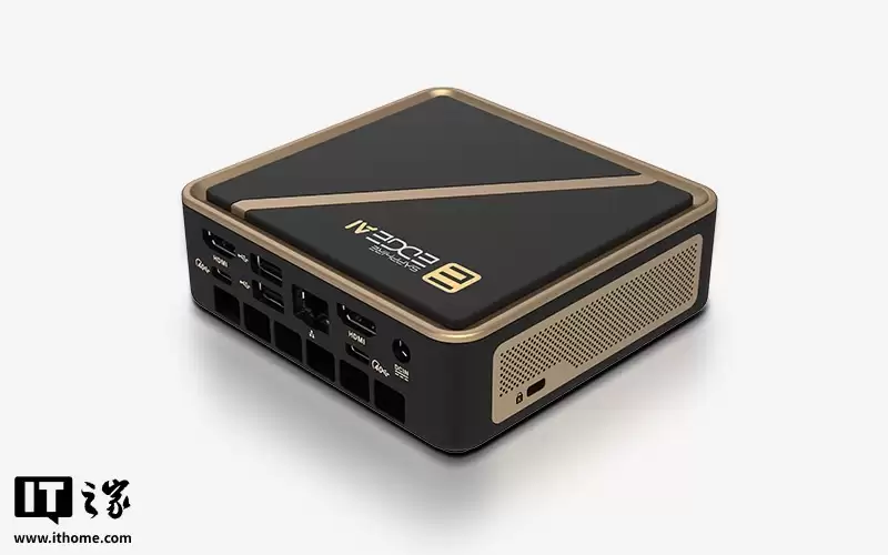 蓝宝石发布 Edge AI 迷你主机：搭载 AMD 锐龙 AI 300 系列处理器，磁吸顶盖设计