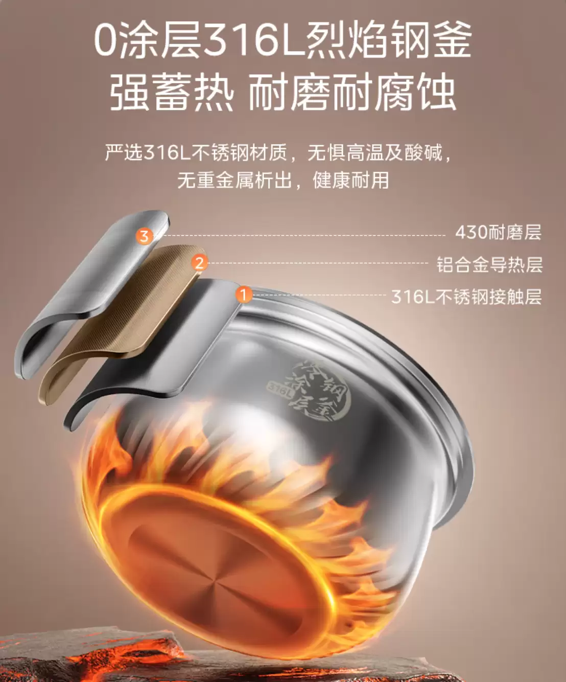 569 → 186 元限 1 小时：美的凝鲜 5L 电压力锅直降，240 次压力加减更香浓