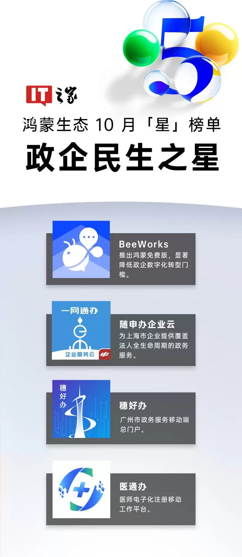 IT之家鸿蒙生态 10 月“星”榜单发布：HarmonyOS 6 发布，独家、首发应用和功能加速涌现