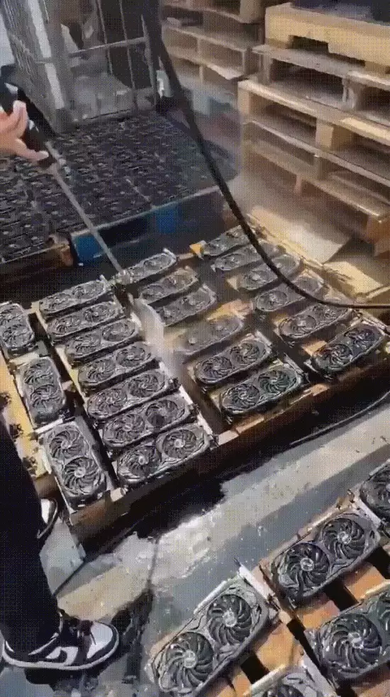 女孩自拍99新！“暴力水洗显卡”引热议