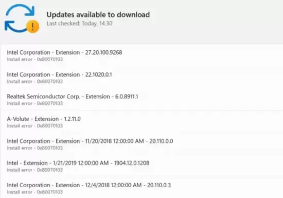 Windows 11频发0x80070103驱动错误 微软推补丁缓解