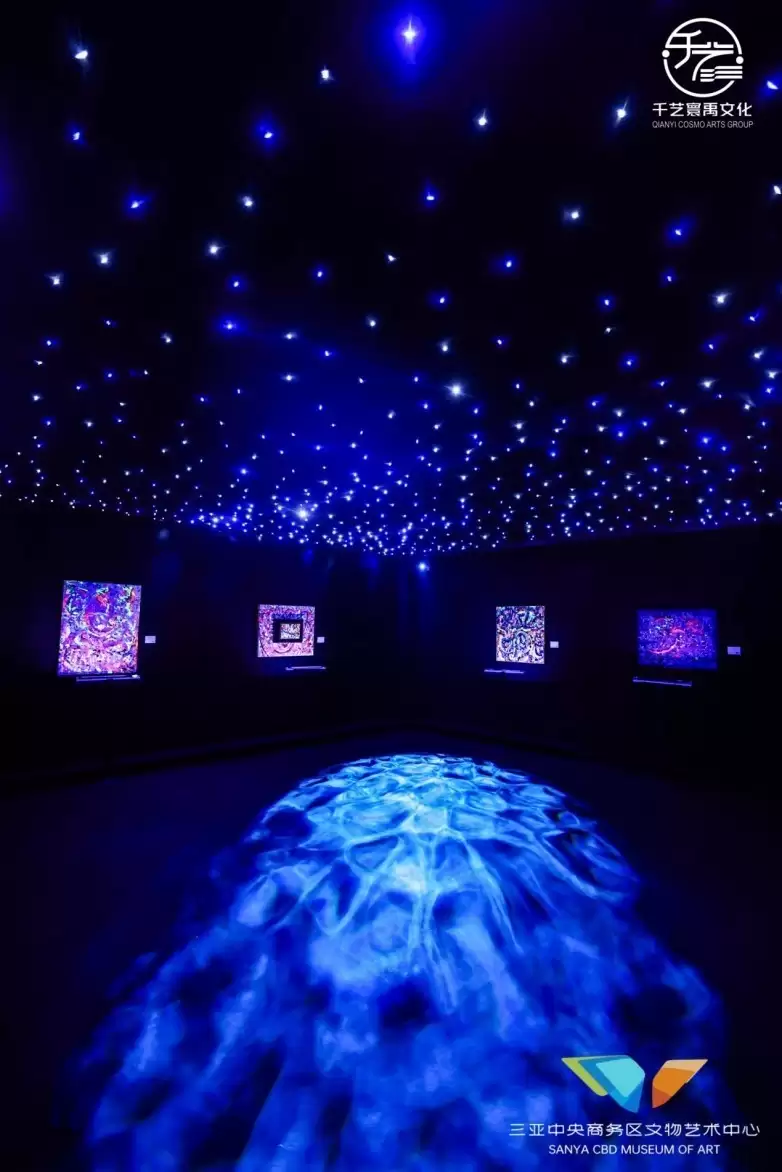 多瑙河色彩流淌三亚：匈牙利艺术家木兰“流动的边界”个展正式启幕