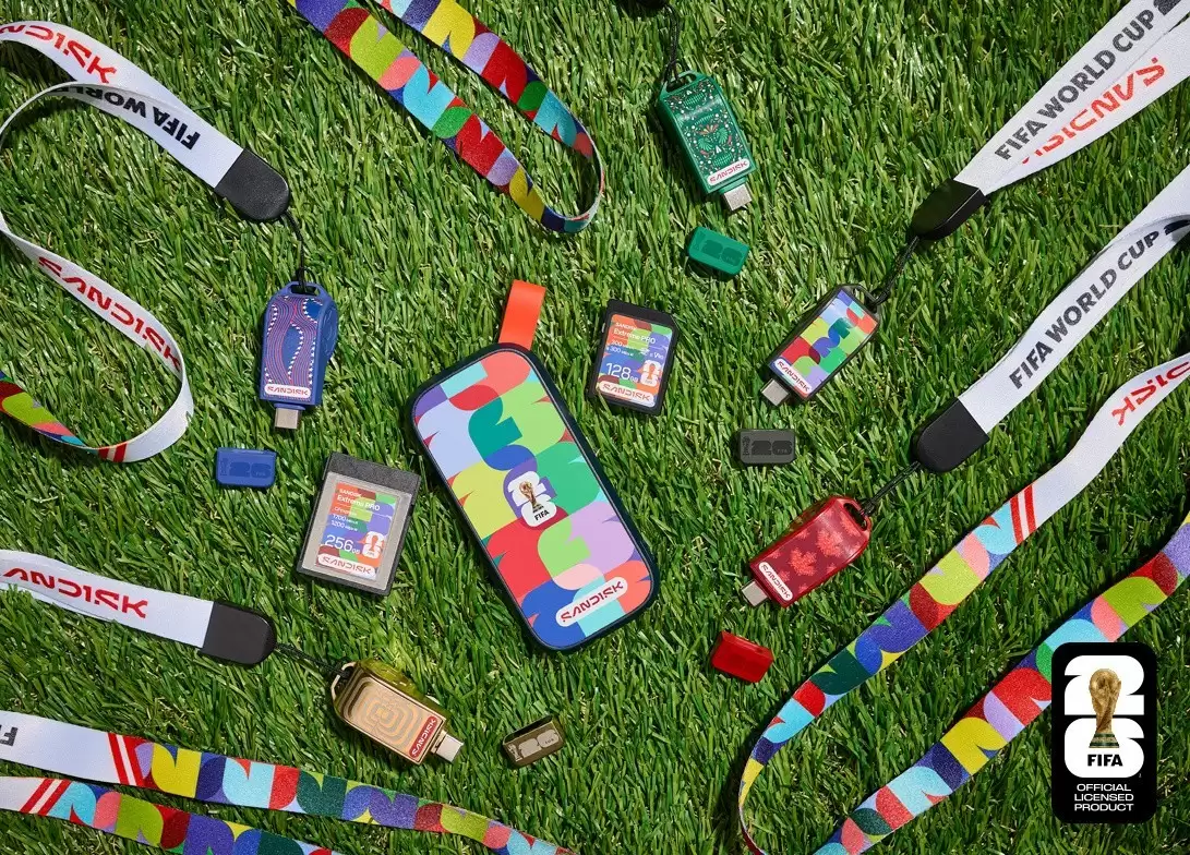 闪迪推世界杯联名存储系列