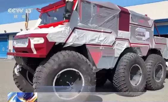 第42次南极考察出发!国产THT550履带式牵引车首次应用