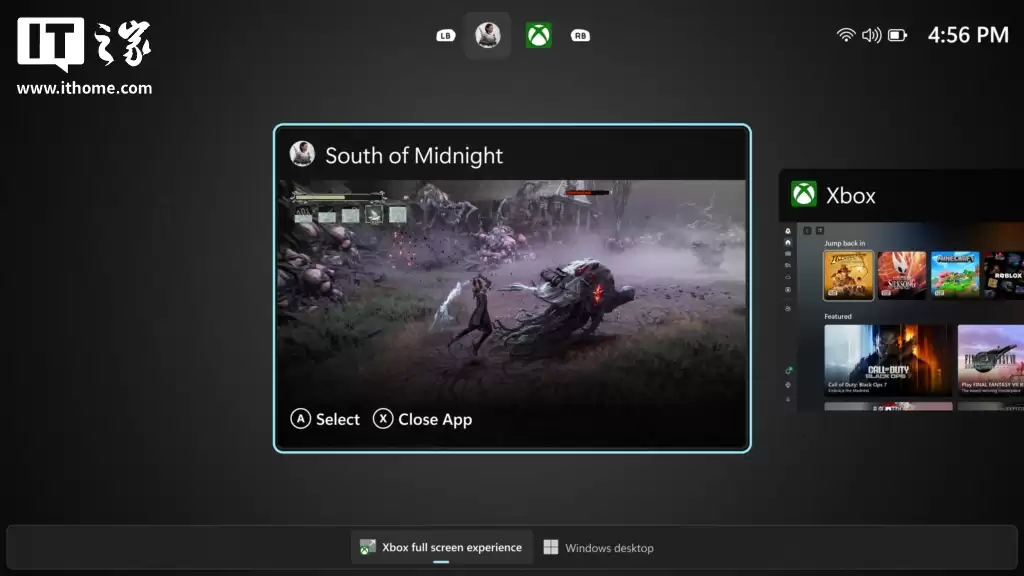 微星 Claw 系列掌机即将升级 Xbox FSE 全屏体验，无需完整启动 Windows 系统即可玩游戏