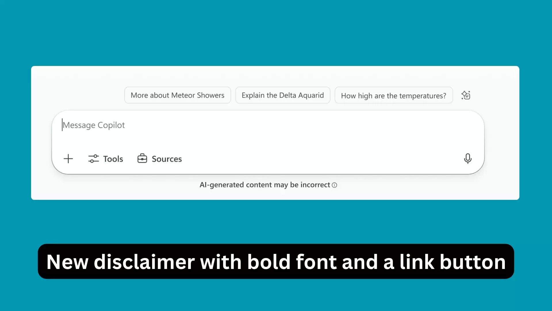 Microsoft 365 Copilot 将默认移除“AI 内容可能不准确”警告,微软称是基于用户反馈