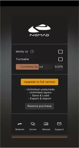 《nomad sculpt》设置中文方法