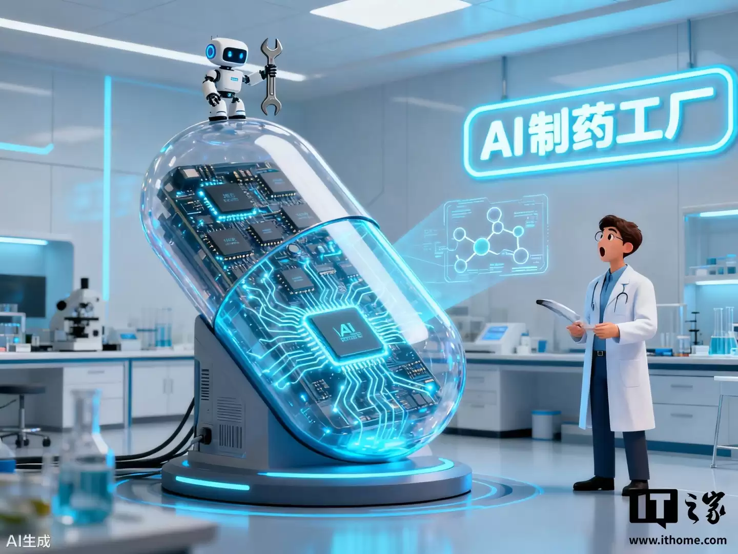 美国制药巨头礼来宣布与英伟达合作打造“行业最强 AI 超级计算机”，加速新药研发