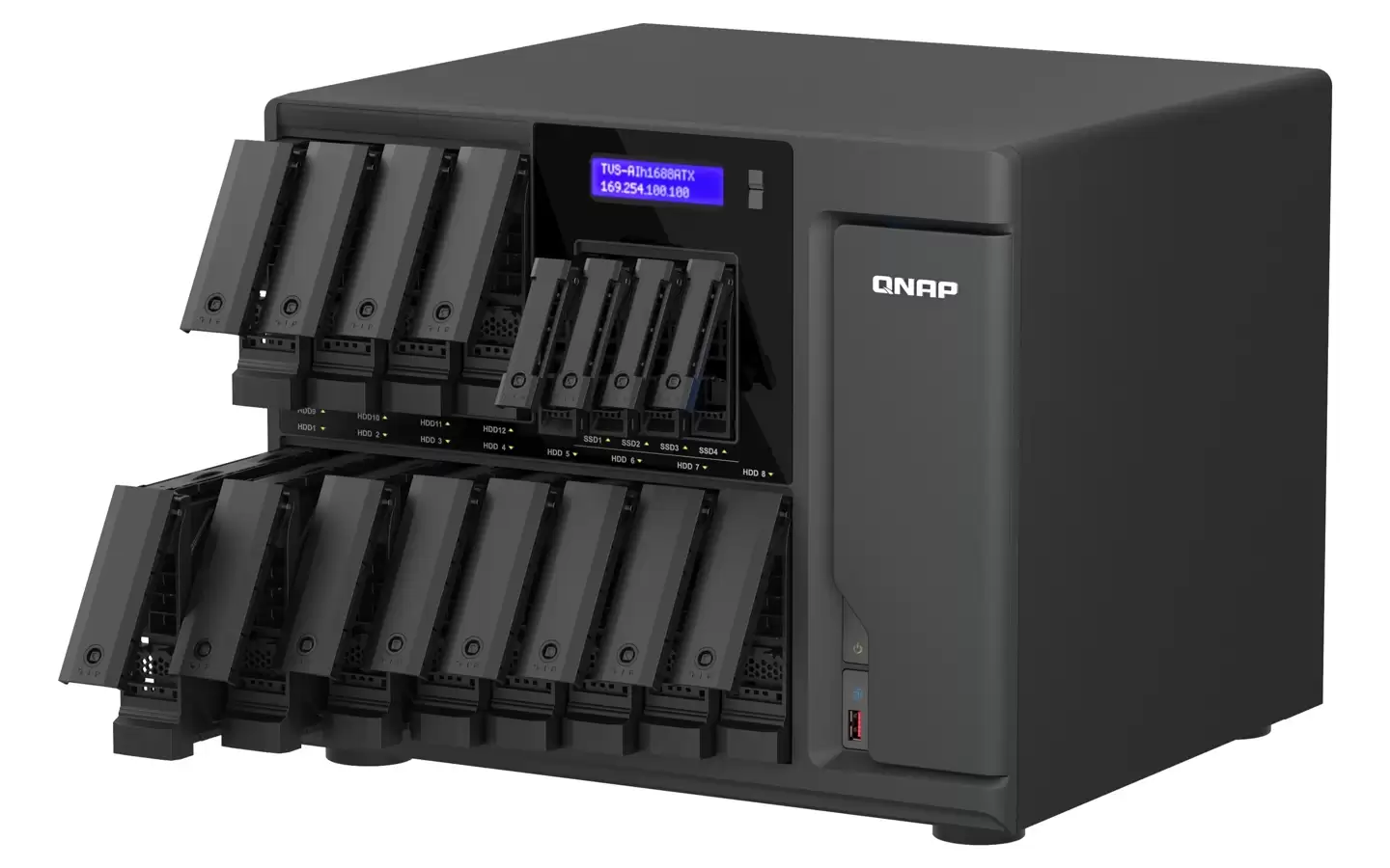 威联通推出 AI NAS TVS-AIh1688ATX,可选英特尔酷睿 Ultra 9 285