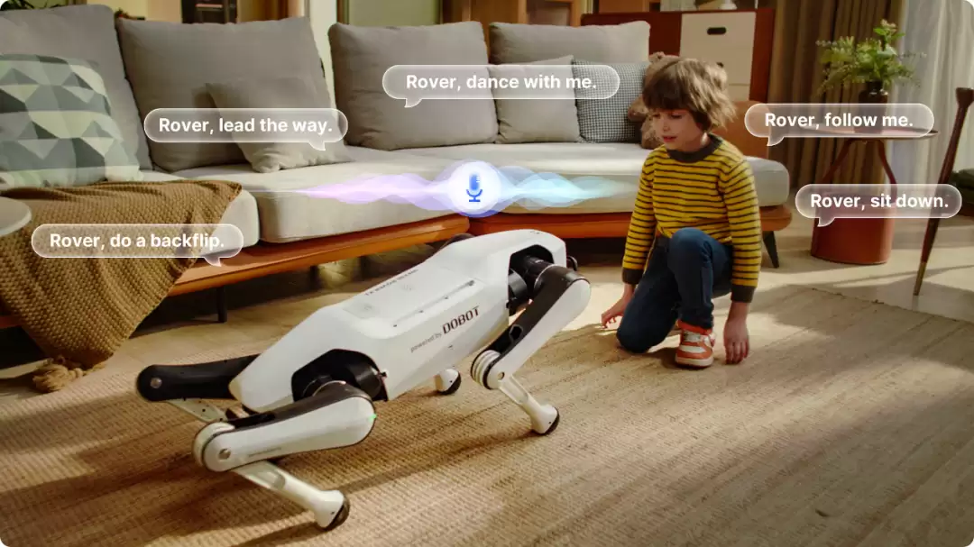 7499 元全球首款家庭智能机器人:越疆 Rover X1 机器狗发布,能搬东西能跟拍