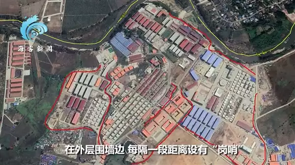 卫星揭秘缅甸妙瓦底KK诈骗园区：2年扩大3倍、豪车遍地、武装岗哨看守