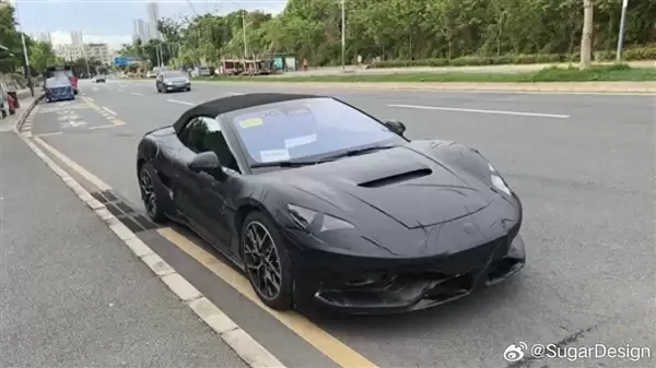 比亞迪再發個性化跑車!雙門軟頂敞篷版騰勢Z實車首曝