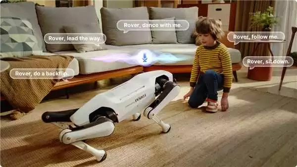 越疆发布首款家庭智能机器人Rover X1