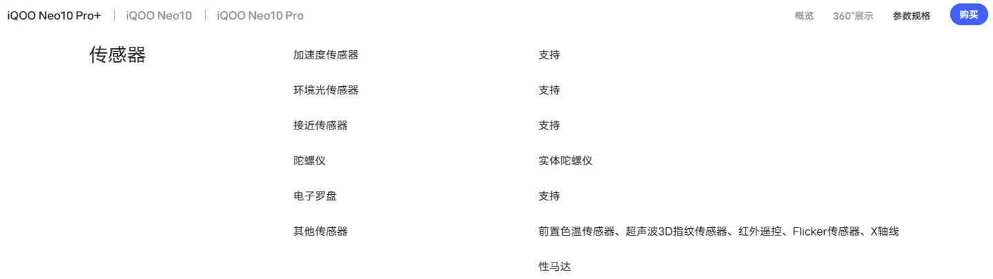 iQOO 产品经理辟谣：Neo11 / 10 Pro＋ 无距离感应器 / 接近感应器硬件是谣言