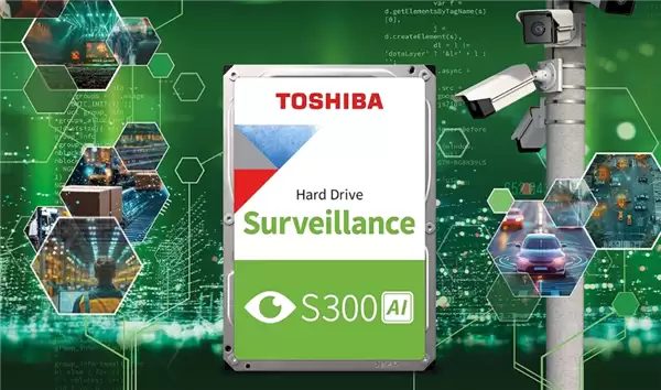 东芝发布S300+AI系列监控硬盘：针对AI负载进行优化