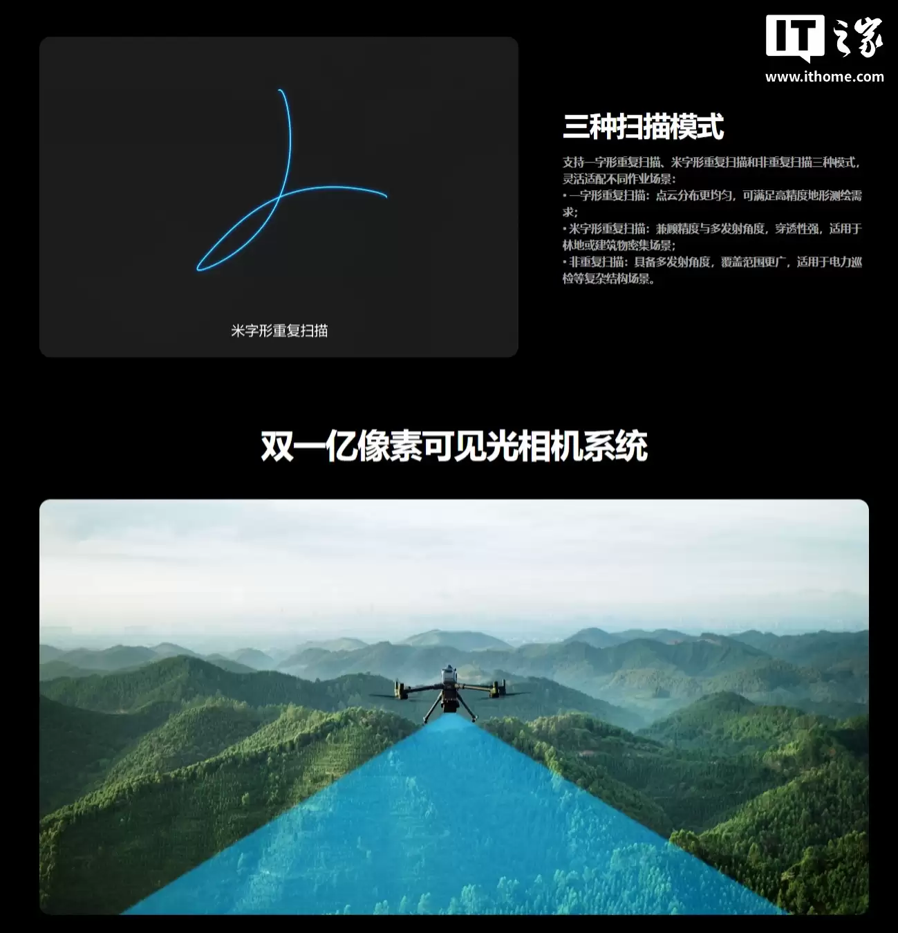 大疆首款长测程高精度航测激光雷达系统：禅思 L3 发布，内置双一亿像素可见光相机系统