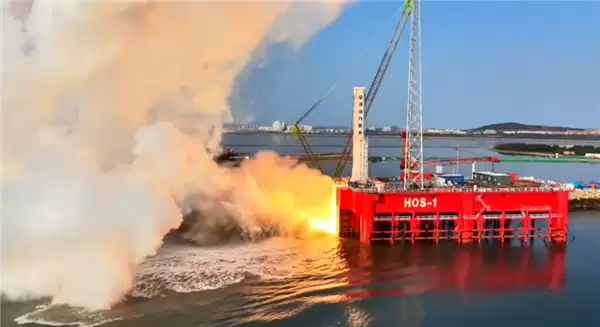 可复用25次！星河动力智神星一号火箭一子级动力系统海上试车成功