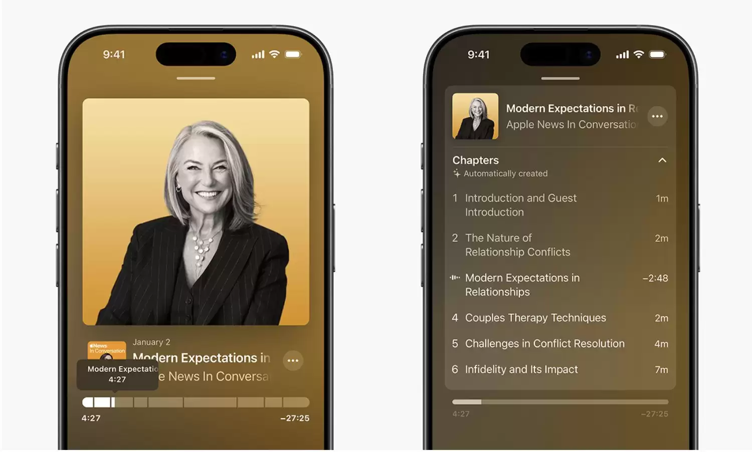 iOS 18.2推送三大智能功能:自动生成章节、提及链接与内容资源聚合