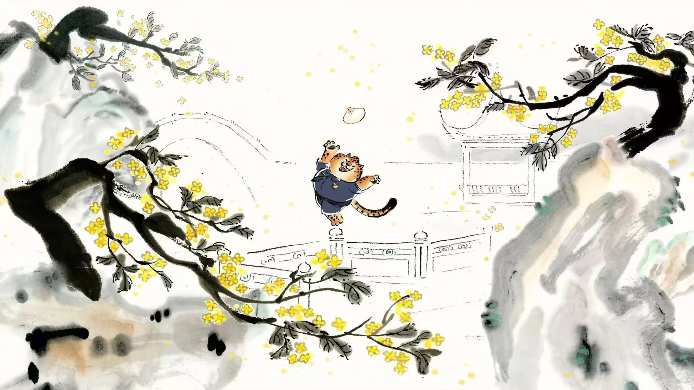 迪士尼《疯狂动物城》电影与上美影合作的四支动画短片上集：《对暗耗》《豹好吃》《拼爪速》《睡了咩