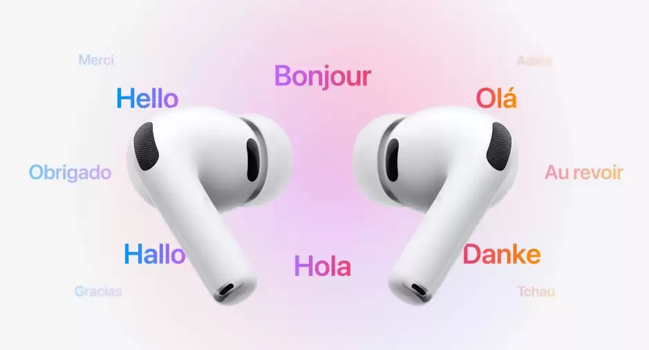AirPods 耳机变身“苹果牌翻译机”，实时翻译功能下月登陆欧盟地区