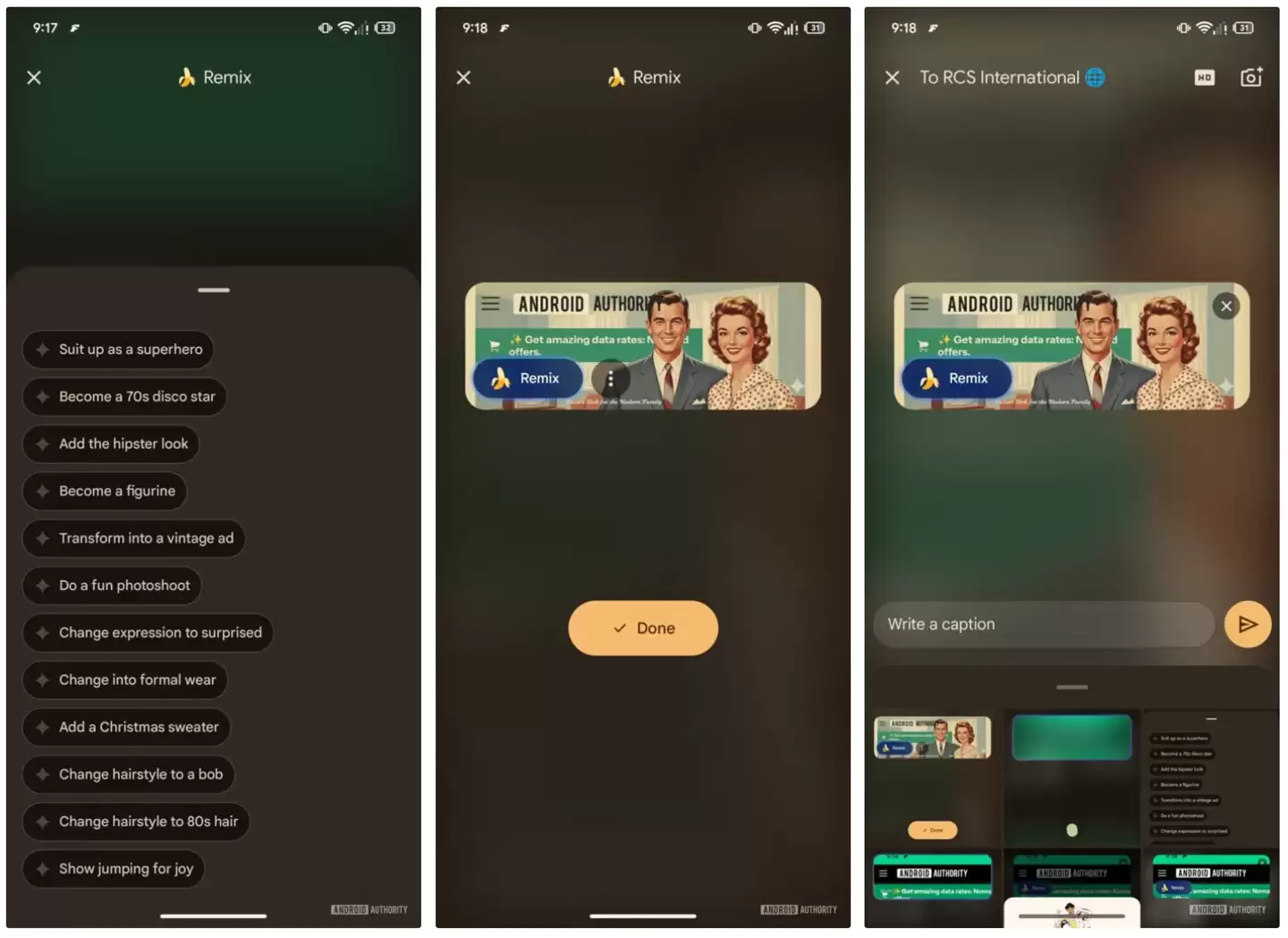 和好友斗图不用愁了:谷歌 Messages 将自带 AI 图片生成器