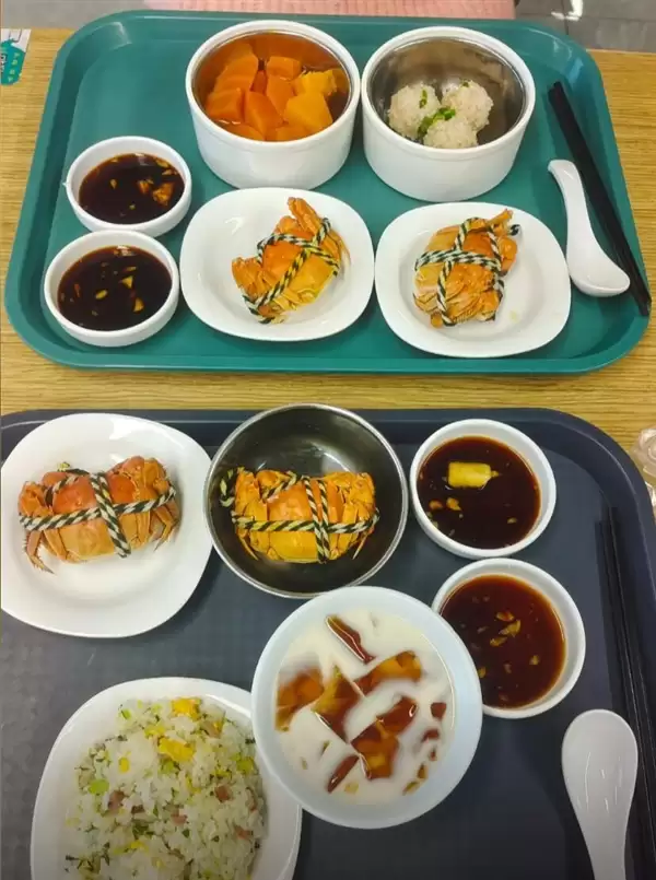 浙大食堂8.8元一只螃蟹引热议 网友直呼羡慕哭了