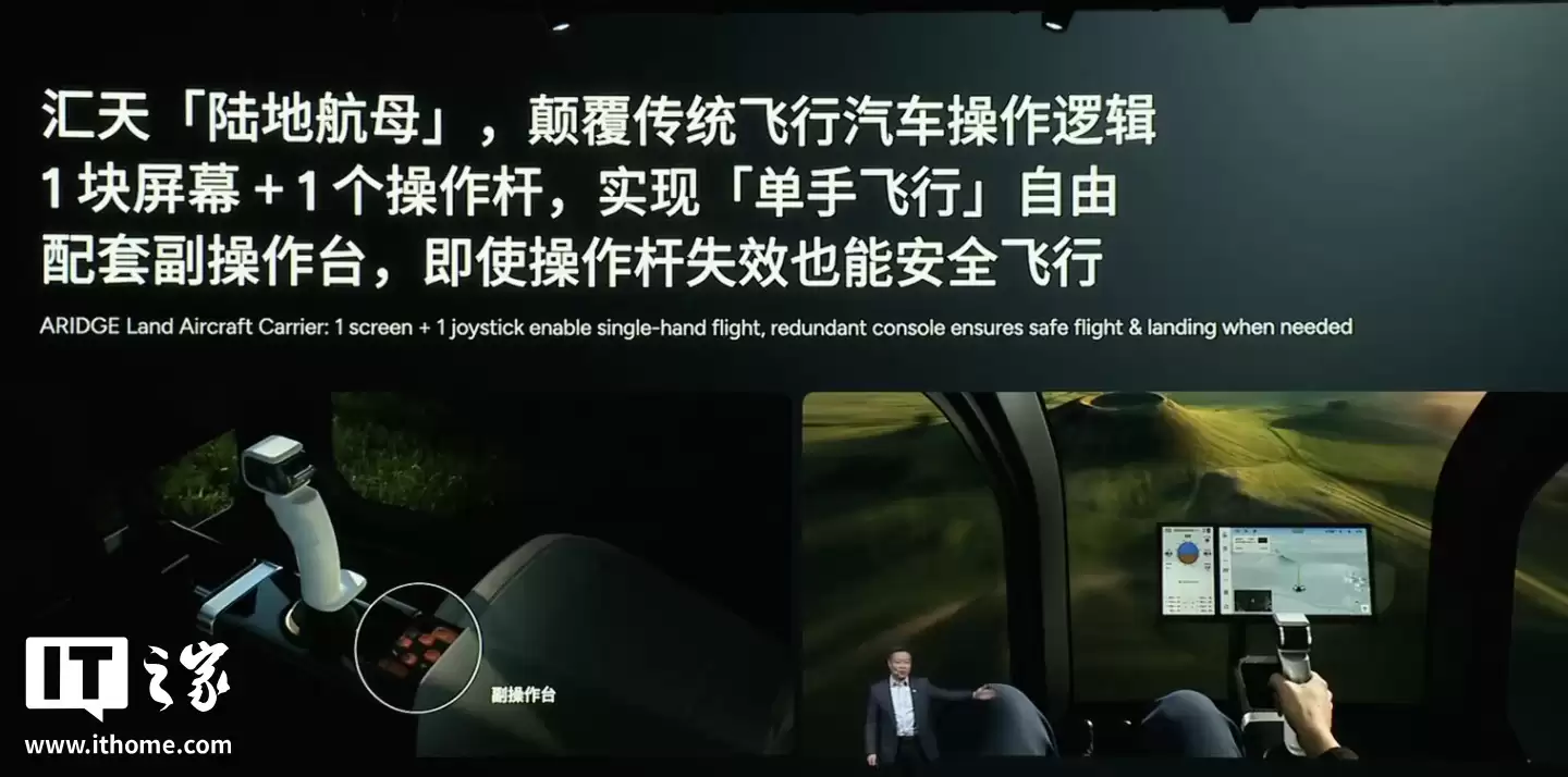 小鹏汇天全倾转固定翼飞行汽车 A868 亮相：能坐 6 人，续航 500km+