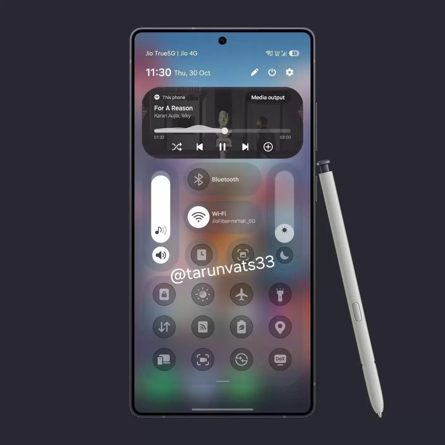 三星 One UI 8.5 改造快速设置面板:像小组件灵活定制,单手轻松驾驭